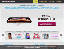 Tablet Screenshot of premiosfaciles.com
